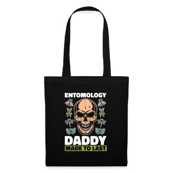 Entomologie Entomologiste Crâne d’insecte - Sac en tissu - noir - Devant