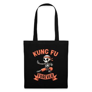 Kung Fu Skeleton - Tote Bag - black - Front