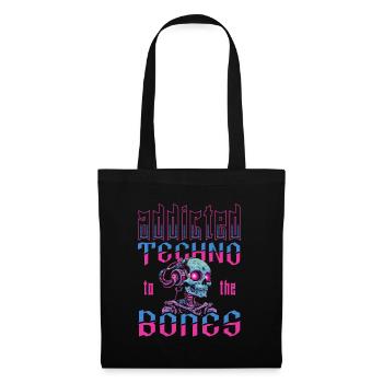 Techno Raver - Sac en tissu - noir - Devant
