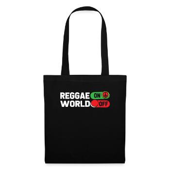 Reggae Reggae On World Off - Tote Bag - black - Front