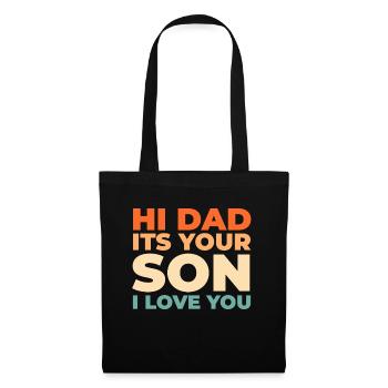 Alzheimer Son Alzheimers Support - Stoffbeutel - Schwarz - Vorne
