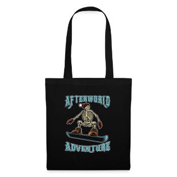 Snowboard Snowboarder Afterworld Adventure - Stoffbeutel - Schwarz - Vorne