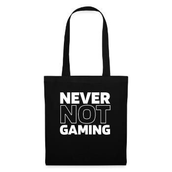 Jeux de joueurs - Sac en tissu - noir - Devant