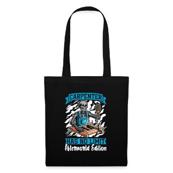 Charpentier Charpentier Charpentier Squelette de charpentier - Sac en tissu - noir - Devant