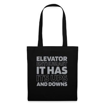 Elevator Elevator - Tote Bag - black - Front