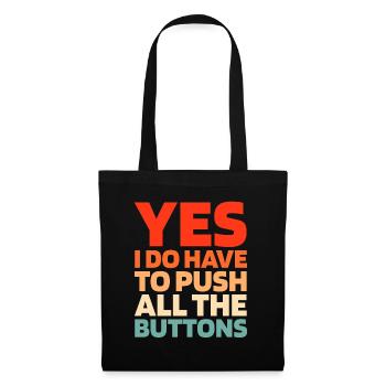 Elevator Elevator - Tote Bag - black - Front