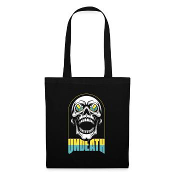 Volleyball Volleyball Player Skull Undeath - Tote Bag - black - Front