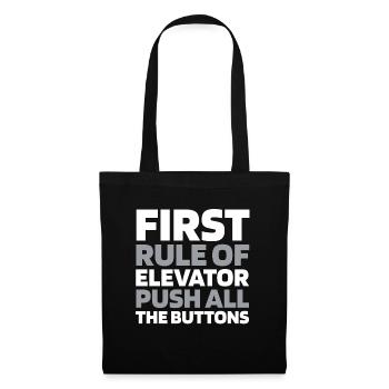 Elevator Elevator - Tote Bag - black - Front