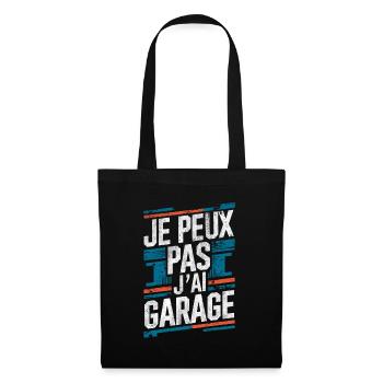 I Can't I Garage Humor Handyman - Tote Bag - black - Front