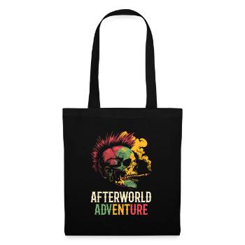 Reggae Skull Afterworld Adventure - Sac en tissu - noir - Devant