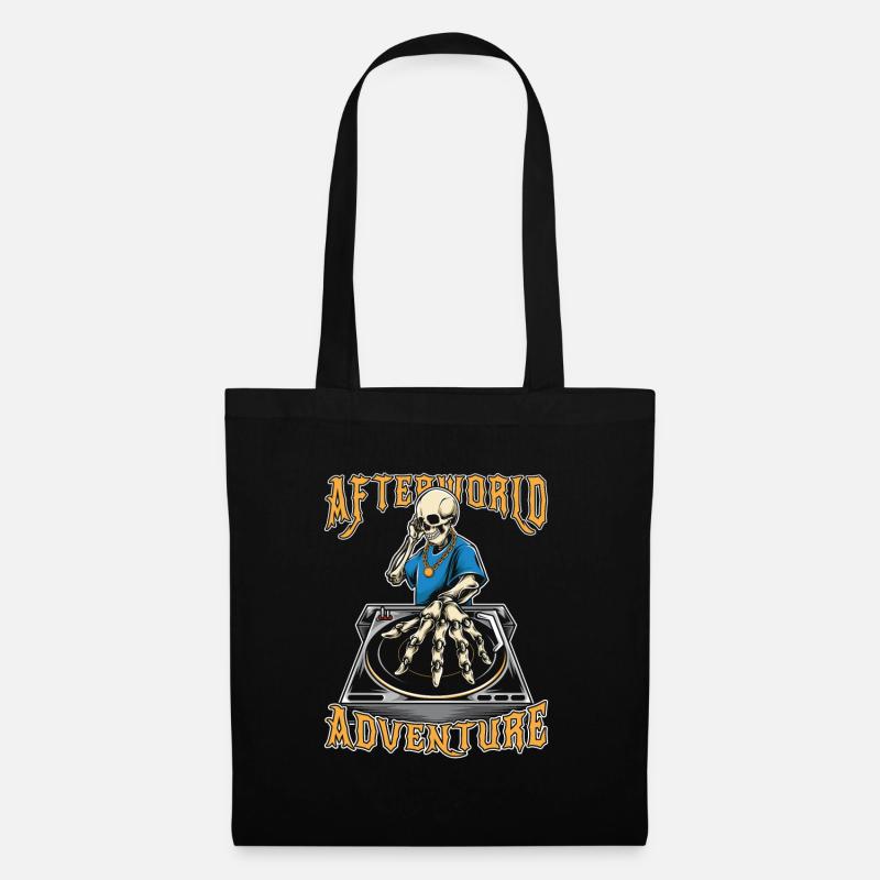 Techno Raver Afterworld Adventure - Stoffbeutel - Schwarz