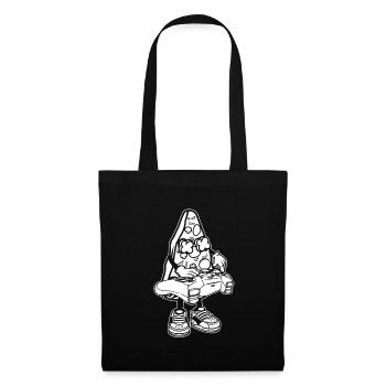 Gamer Gaming Pizza Gaming Controller - Tote Bag - black - Front