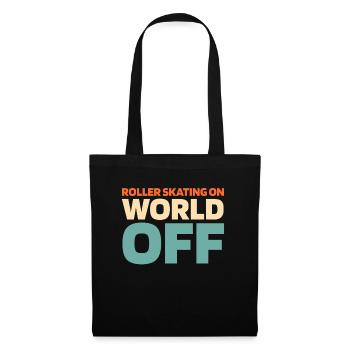 Roller Skates Roller Skating - Tote Bag - black - Front