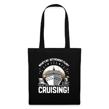 Retraite de Cruise - Sac en tissu - noir - Devant