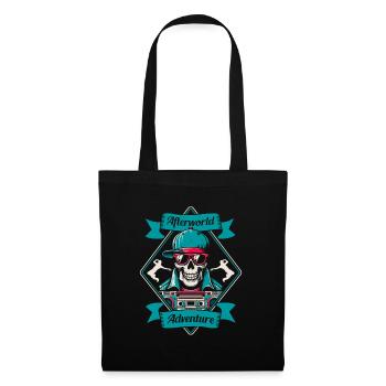 Breakdance Breakdancer Breakdancing Skull - Tote Bag - black - Front