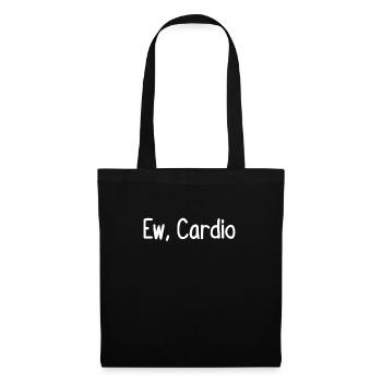 Ew, Cardio - Sac en tissu - noir - Devant