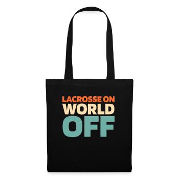 Lacrosse Lacrosse sur World Off - Sac en tissu - noir - Devant