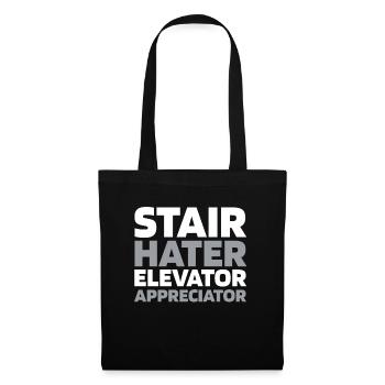 Elevator Elevator - Tote Bag - black - Front