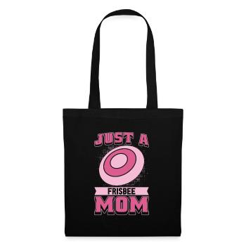 Frisbee Mutter Juste une maman de frisbee - Sac en tissu - noir - Devant