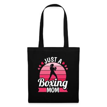 Boxen Boxer Just A Boxing Mom - Tote Bag - black - Front