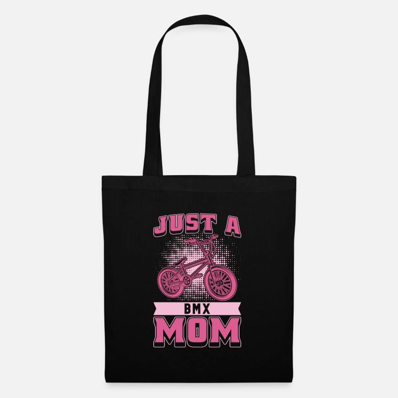 Bmx Bmx Biker Mutter Just A Bmx Mom - Stoffbeutel - Schwarz