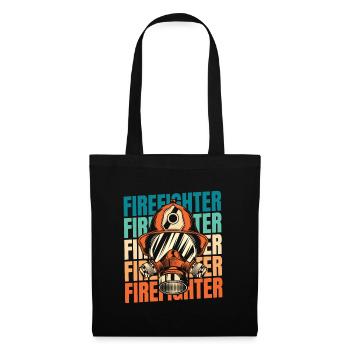 Fireman - Tote Bag - black - Front