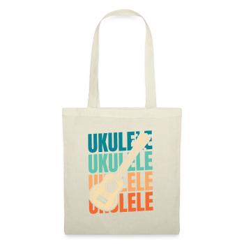 Ukulele - Stoffbeutel - Natur - Vorne