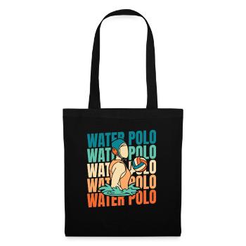 Water-polo water-polo - Sac en tissu - noir - Devant