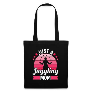 Juggling Juggler Mom Just A Juggling Mom - Tote Bag - black - Front