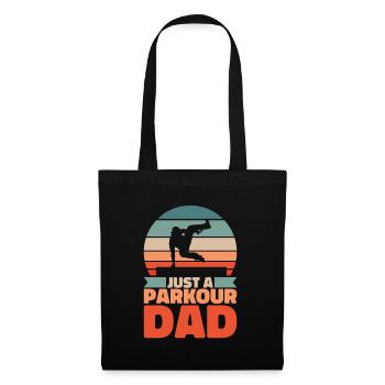 Parkour Father Just A Parkour Dad - Tote Bag - black - Front