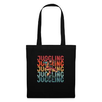 Juggling Juggler - Tote Bag - black - Front