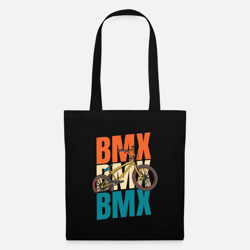 Bmx Bmx Biker - Stoffbeutel - Schwarz