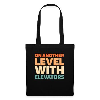 Elevator Elevator - Tote Bag - black - Front