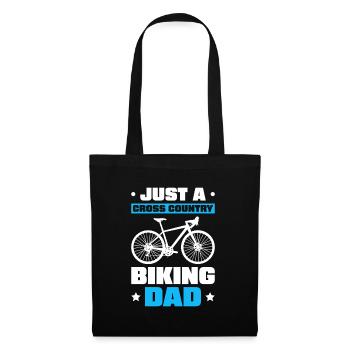 Cross Country Mountain Bike Mtb Dad - Tote Bag - black - Front