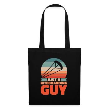 Kitesurfer Kitesurfing Kiting Kitesurfing - Tote Bag - black - Front