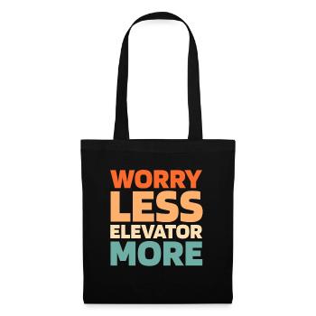 Elevator Elevator - Tote Bag - black - Front