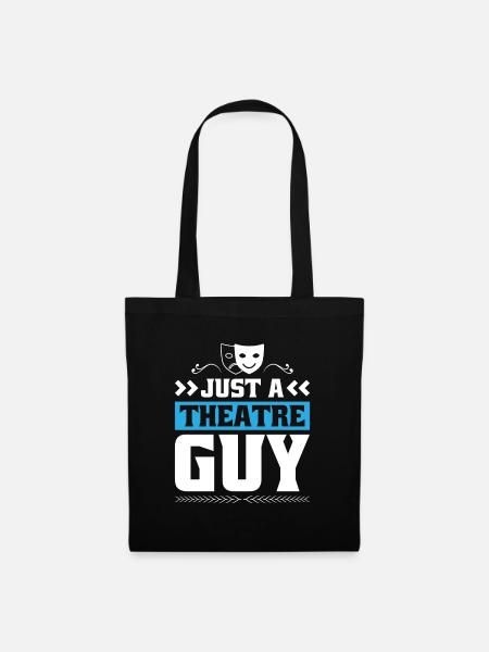 Theatre Actor Just A Theatre Guy - Tote Bag - black
