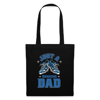 Läufer Jogger Runner Laufen Just A Running Dad - Sac en tissu - noir - Devant