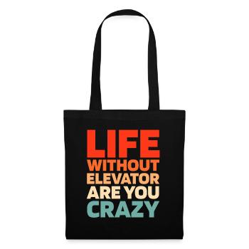 Elevator Elevator - Tote Bag - black - Front