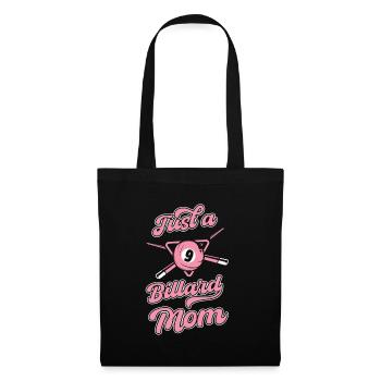 Billard Just A Billiard Mom - Sac en tissu - noir - Devant