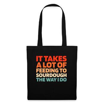 Sourdough bread - Tote Bag - black - Front