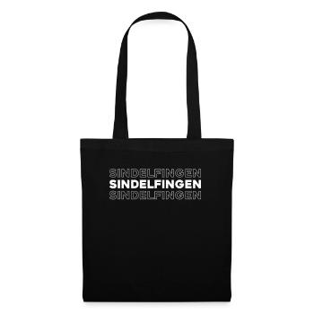 German city Sindelfingen, Baden-Württemberg - Tote Bag - black - Front