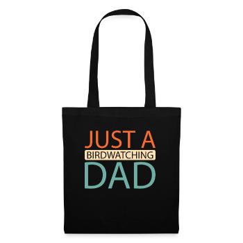Birdwatcher Just A Birdwatching Dad - Tote Bag - black - Front