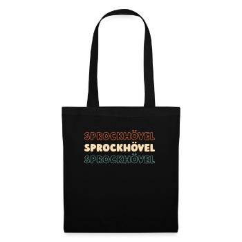 German city Sprockhövel, North Rhine-Westphalia - Tote Bag - black - Front