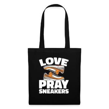 Baskets Christian - Sac en tissu - noir - Devant