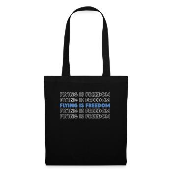 Paramotor paragliding - Tote Bag - black - Front