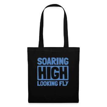 Paramotor paragliding - Tote Bag - black - Front