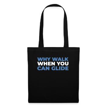 Paramotor paragliding - Tote Bag - black - Front