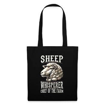 Shepherd Sheep Chief of the Farm - Tote Bag - black - Front