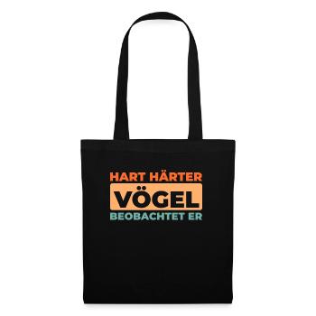 Ornithologues amateurs - Sac en tissu - noir - Devant